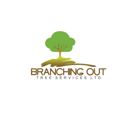 Create the next logo for Branching Out Tree Services ltd. Ontwerp door Ngong-O