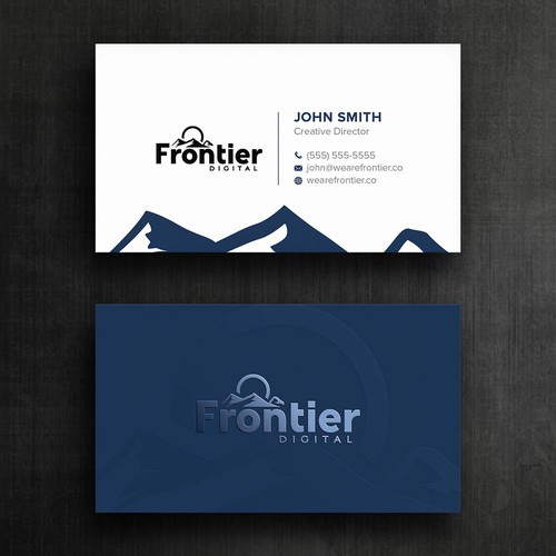 Create a business card with a rock solid brand Réalisé par Felix SH