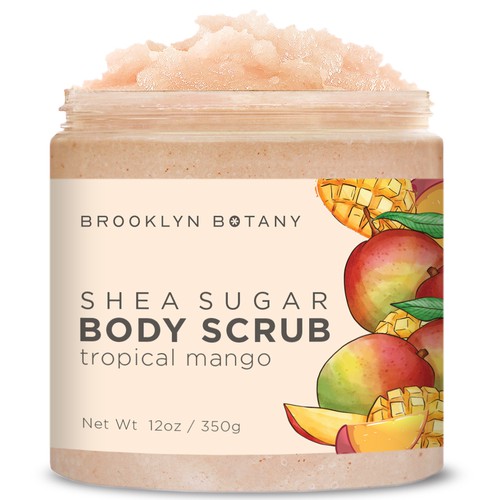 Diseño de Design  FRESH new packaging for a line of body scrubs de vesmil