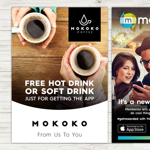 Design marketing collateral for an innovate loyalty app Design by Silvia Jordanova