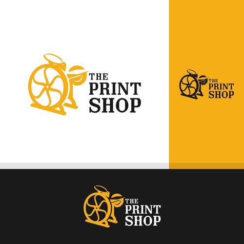 Reviving An Old Print Shop Design by AjiCahyaF