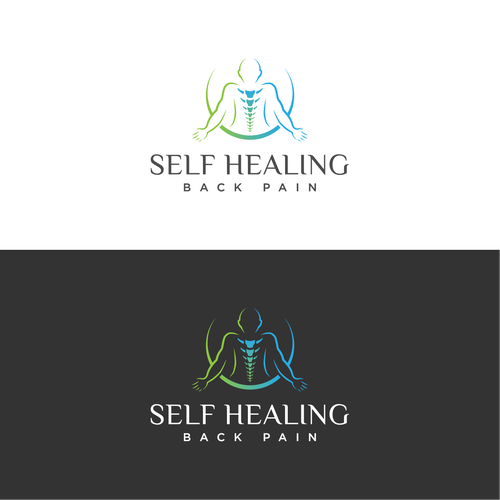 we need a logo for ou online course that coaches people with chronic back pain to heal themselves Design von Lautan API