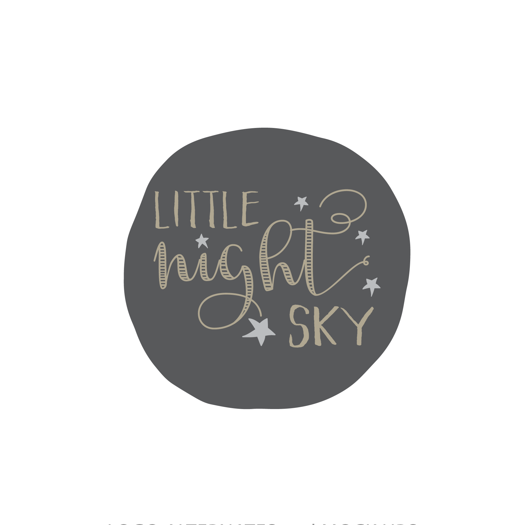 Blue with stars logo with the title 'Little Night Sky'
