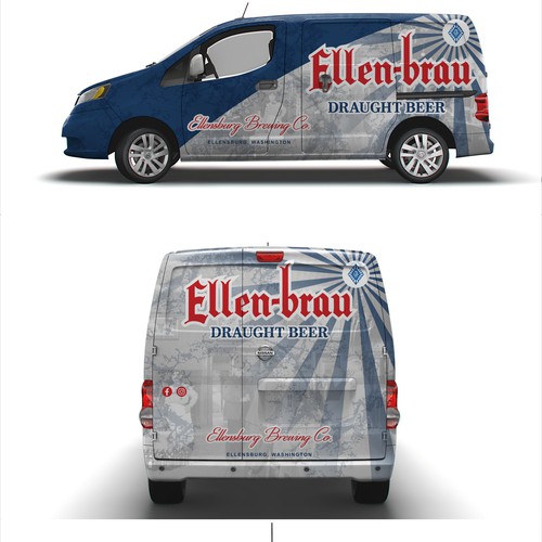 Design a vehicle wrap for a brewery Design by dnite