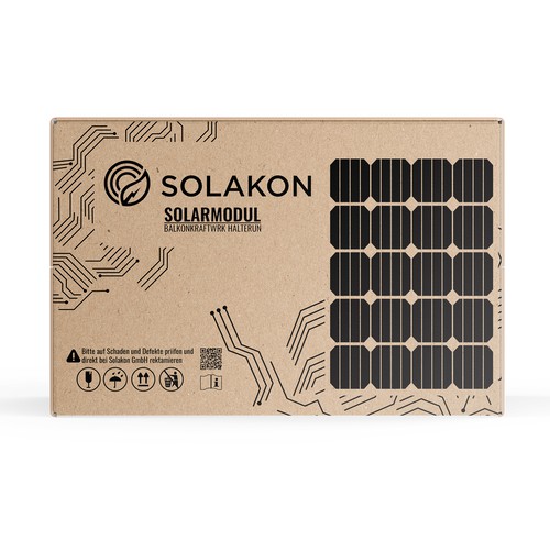Create a nice Packaging Design for Solar Panels Design by Rajith Shantha