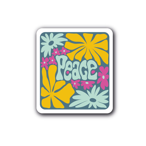 Design A Sticker That Embraces The Season and Promotes Peace Diseño de Volha_Petra