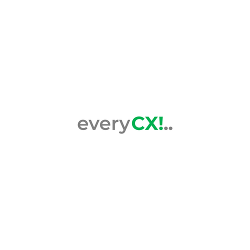 EVERY CX (Customer experience) logo for international SaaS product. Diseño de goes@rto