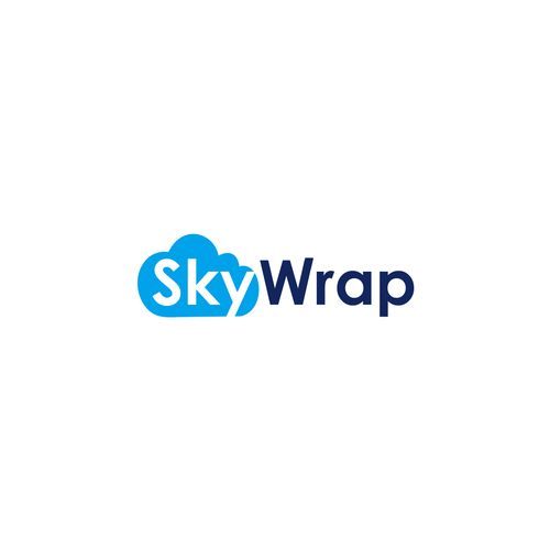 SkyWrap Logo Design by Viralika