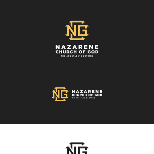 Nazarene Church of God Monogram style! Design by saleko_