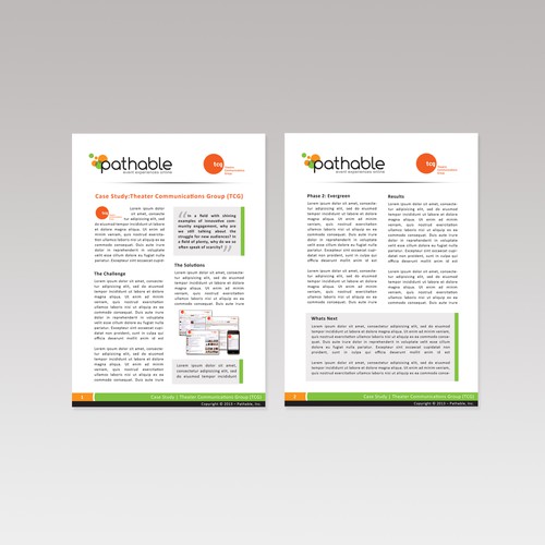 Case Study Template in MS Word Design by Joemar Concepts