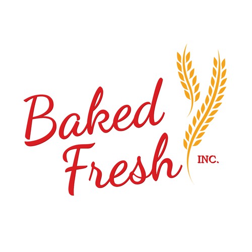 logo for Baked Fresh, Inc. Diseño de Patmanlapas