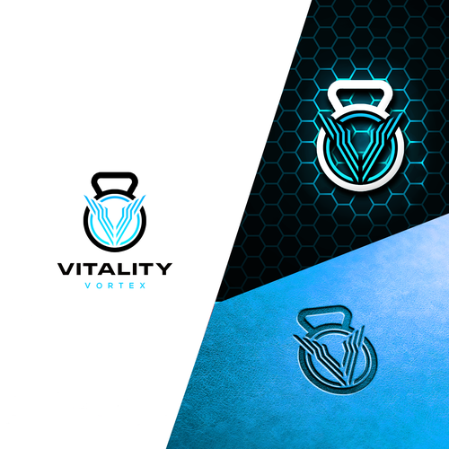 Vitality Vortex - High Performance Health & Fitness Coaching Design by -Spartacus-