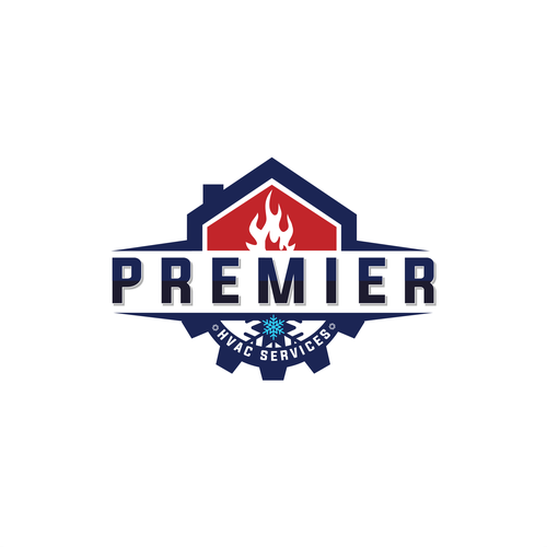 LOGO for HVAC Company (Air-conditioning, cooling and heating) Design by DED_design