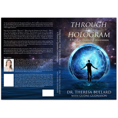 Futuristic Book Cover Design for Science & Spirituality Genre Ontwerp door bravoboy