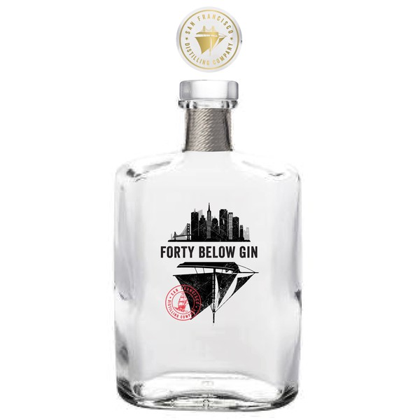 Design by Justswell titled "Forty Below Gin"