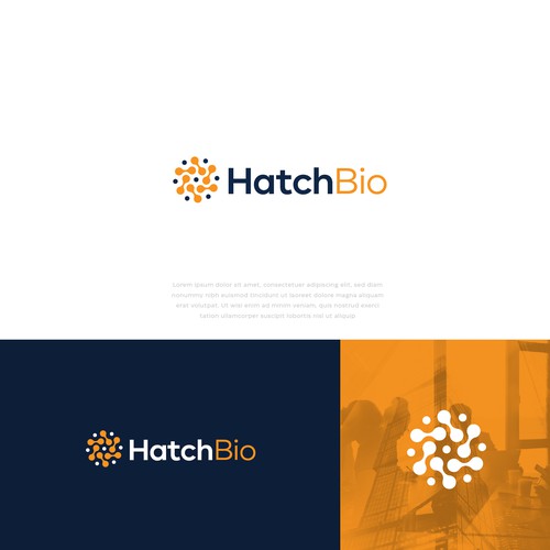 Design a logo for an innovative biotech company that efficiently hatches new medicines Design by genesis.design