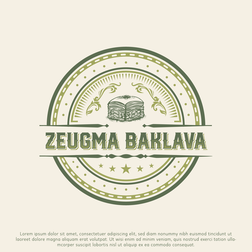 High quality Turkish baklava shops in Bosnia and Herzegovina Design réalisé par Kris1923