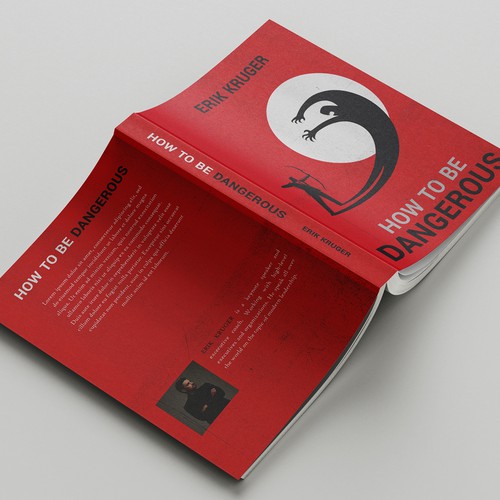 How To Be Dangerous (Book Cover) Ready for the challenge? Design by Lanica