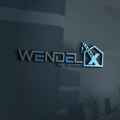 Luxury Logo Design for Wendel X — A Premium Construction Brand Built Different Design by SimpleDezign