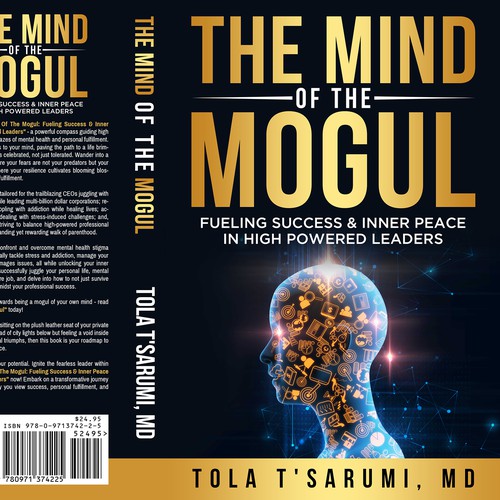The Mind of the Mogul book cover Design by Bigpoints