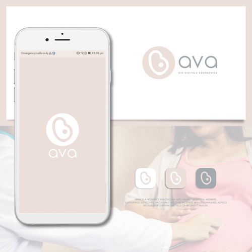 Design Design Digital Midwife App Logo/Icon! por TimRivas28