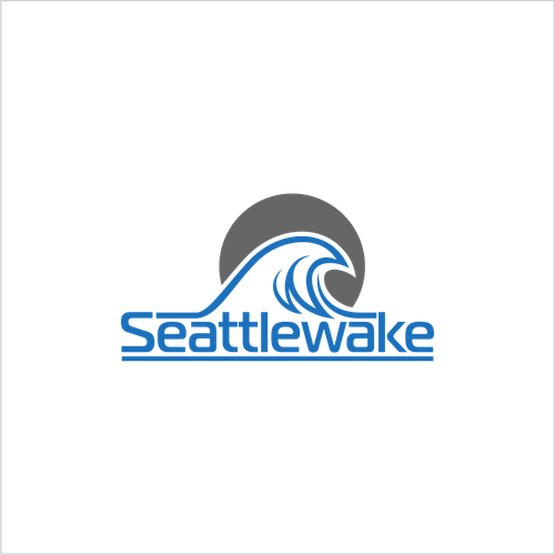 NEW logo for seattlewake -  wakesurfing logo Design by rehan20