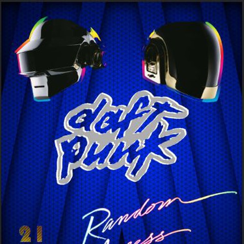 Design 99designs community contest: create a Daft Punk concert poster por Alin Cristian