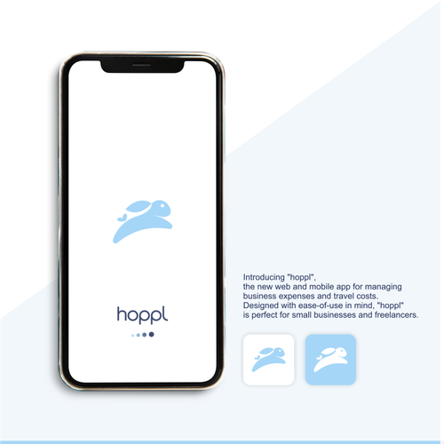 Hop to it: Design a logo for hoppl.io, the easy travel expense app Design by ᶜˢ░ₒᵤᵣₐGraphic