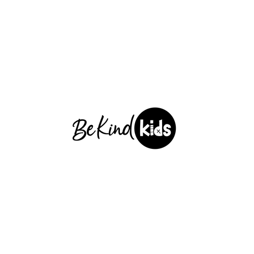 Be Kind!  Upscale, hip kids clothing store encouraging positivity Design by Pau Pixzel