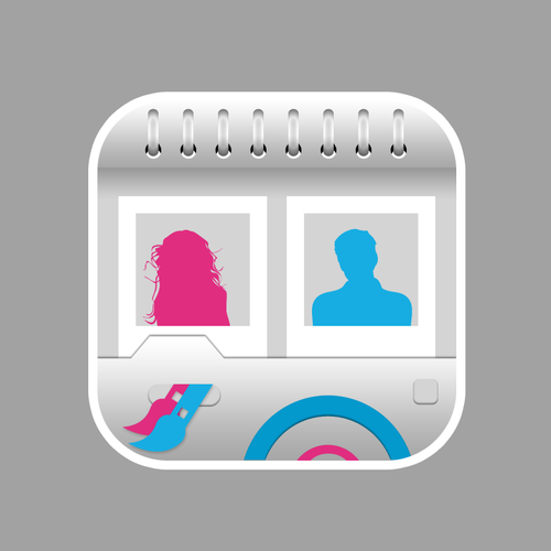 Icon for iPhone Camera / Lifestyle App Design por akaVanyok