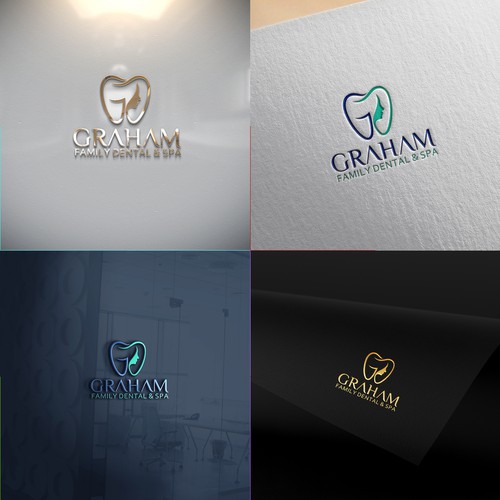 Graham Family Dental & Spa Logo Design Contest - Guaranteed Prize!! Design by byjudesign