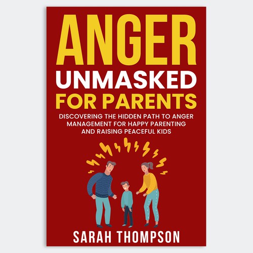 May my Anger Management book for Parents stand out thanks to you! Design by Unboxing Studio