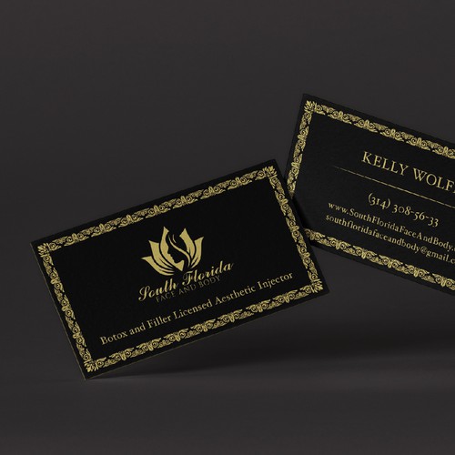 Aesthetic Business Cards Design by Anna Rubi