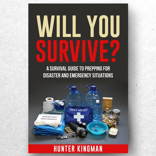 Design for a handbook on how to survive different disaster scenarios. Design by ryanurz