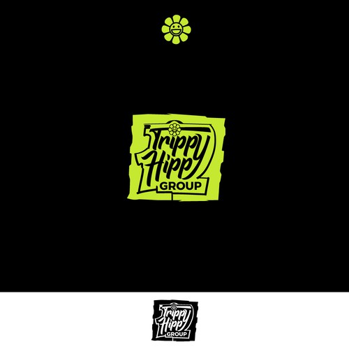 Trippy Hippy Group Logo Challenge Design by Stevica