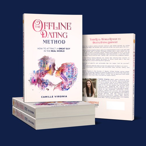 Design di Book Cover for The Offline Dating Method Needed di Nadun Prabodana