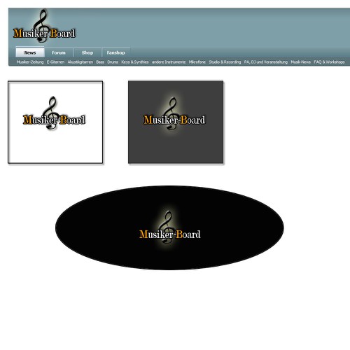 Logo Design for Musiker Board Design by nonick