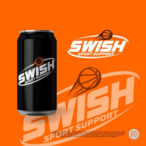 Swish - A New Sports Drink! Design by MNZT73