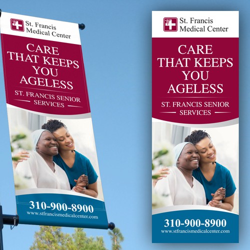 Design a banner that attracts older adults & families to use our specialized senior care & services Design réalisé par icon89GraPhicDeSign