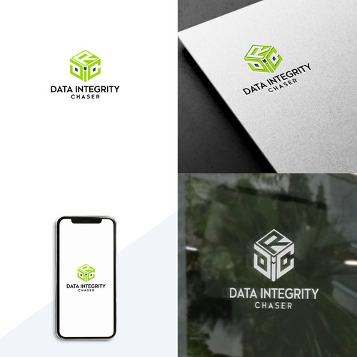 Logo: "The Pursuit of Data Integrity..." Design von moe™
