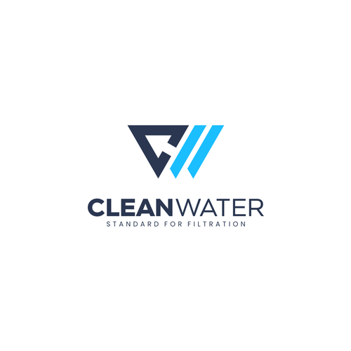 Simple Clean Logo for Water Filtration Company Design by Ricky Asamanis