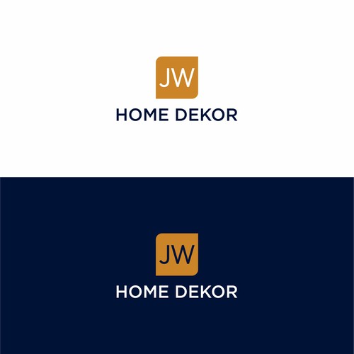 JW Home Decor Logo Design by Riyan_Art