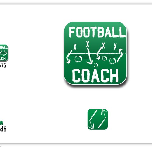 "Football Coach" Logo Logo design contest
