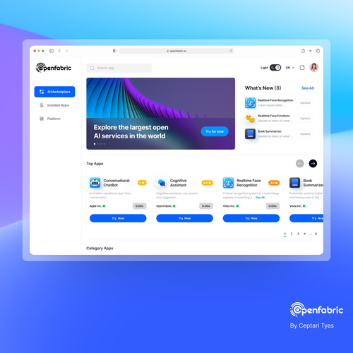 The Internet of AI platform redesign needed Design by ceptarityas