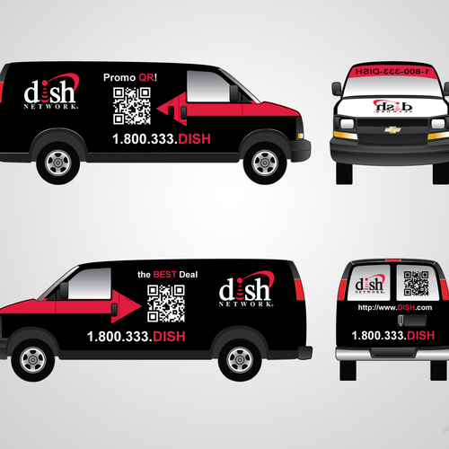 V&S 002 ~ REDESIGN THE DISH NETWORK INSTALLATION FLEET Design by kotan