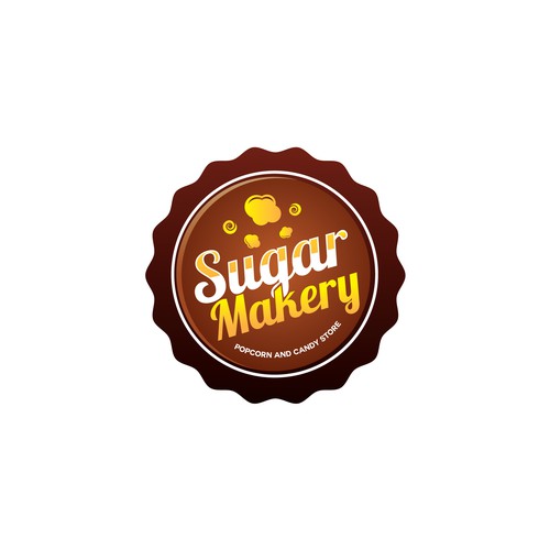 Logo, Identity and Packaging Design for PurpleSugar Candy Store in