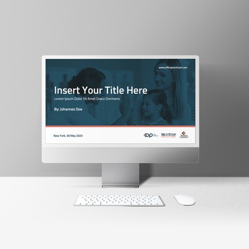 Three Brand Family PPT Deck Template Design by kres.cent