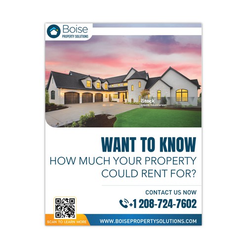 Create an Eye-Catching 1/4 Page Ad for a Leading Property Management Company! Design by Gorbachev