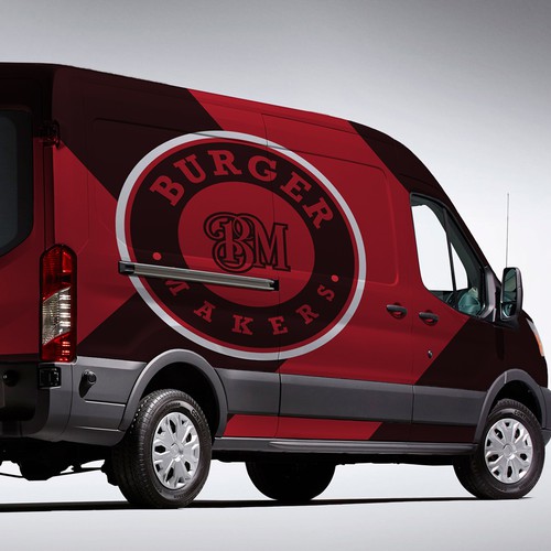food trailer , burger and fries Design by ∙beko∙