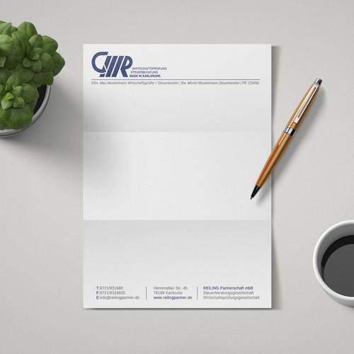 Stationery contest entry by Roni_